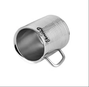 Aishwarya 250ml Ecológico Durable Moderno Doble Pared de acero inoxidable Taza de té/café Premium Drinkware - Product Image 2