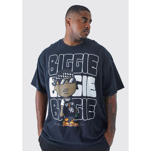 100% coton T-shirt en gros Logo personnalisé Dtf tricoté brillant poids lourd séchage rapide respirant 180g goutte épaule T-Shirt hommes - Product Image 1