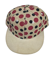 Casquette de baseball en coton personnalisable à 6 panneaux, broderie 3D, fermeture à boucle métallique, design unisexe, pour sports de plein air et thèmes animaux/fêtes