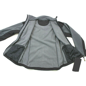 Veste softshell imperméable personnalisée pour homme, coupe-vent en polyester, de haute qualité, pour le sport, le ski et les travaux, vente en gros OEM. - Product Image 6