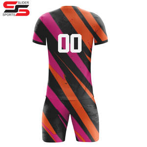 Camiseta de Entrenamiento de Fútbol para Hombre con Estampado por Sublimación Personalizado, Camiseta de Fútbol Transpirable de Manga Corta para Adultos, Ropa de Fútbol para Jóvenes - Product Image 4