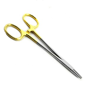 Stainless Steel Crile Wood TC Needle <b>Holder</b> Locking Hemostatic Forceps Dental Surgical Instrument CE Certified - Product Image 1