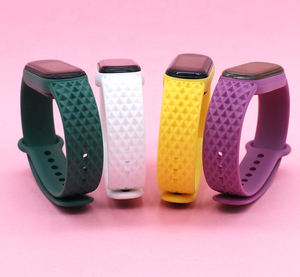 สายรัดข้อมือสำหรับ <span class=keywords><strong>Mi</strong></span> <span class=keywords><strong>band</strong></span> 56สายรัดข้อมือ miband สำหรับ Xiaomi <span class=keywords><strong>Smart</strong></span> <span class=keywords><strong>band</strong></span> 5ซิลิโคน - Product Image 1