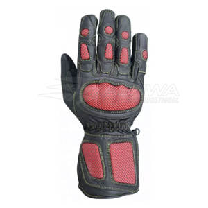 Hot Selling Racing <b>Gloves</b> with Anti-Slip <b>Touch</b> Screen Feature Breathable New Design Leather <b>Gloves</b> with Hand Grips - Product Image 2