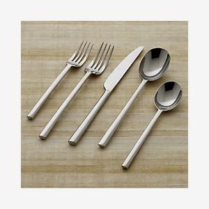 Corde Design Poignée En Acier Inoxydable Ensemble De 35 Couverts Cuillère Couteau Fourchette Utilisé Dans La Cuisine Table Maison Argent Plaqué Couverts - Product Image 5
