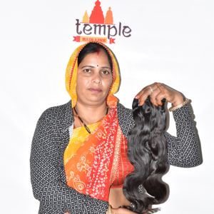 Extensions de cheveux humains ondulés vierges brutes vietnamiennes non traitées, couleur naturelle, pour femmes noires, machine à double trame, bon marché - Product Image 2