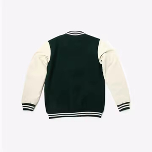 Varsity Jacket Streetwear Baseball Letterman Jacket Patchwork Custom Made Logo Printing Lightweight Quickdry OEM - Product Image 6