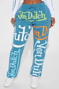 กางเกงวอร์มผู้หญิงทรงหลวมปรับแต่งได้พิมพ์ลายสกรีนผ้าฟลีซทันสมัย - Product Image 5