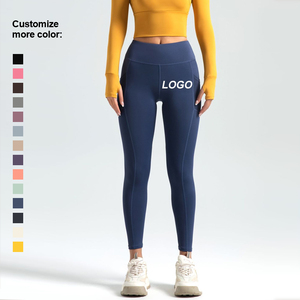 Haute qualité gym sport fitness entraînement sans couture pantalons de Yoga Leggings taille haute bout à bout Gym Yoga Leggings pour le sport - Product Image 4