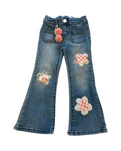 กางเกงยีนส์ล้างหินหยาบวินเทจ (ขนาด8บาง) - Product Image 4