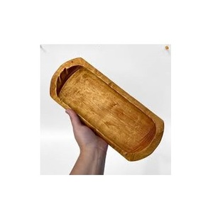 Cuencos de Madera para Velas, Decoración Rústica para Mesa de Comedor, Navidad, Bodas, Decoración del Hogar, Cuenco de Madera para Velas al Precio Más Bajo - Product Image 2