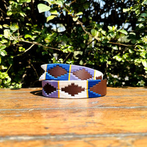 Gaucho Argentina Premium Water Buffalo Ceinture de polo en cuir avec boucle en laiton massif 100% Durable 35MM de largeur unisexe - Product Image 4