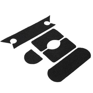 Siyah taktik kask aksesuarları cırt cırt Set kask için 5-piece kask eki Sticker cırt cırt - Product Image 6