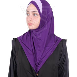 Hijab pour femmes entièrement couvert vente en gros Hijab musulman de Dubaï Hijab pour femmes meilleur style à la mode - Product Image 2