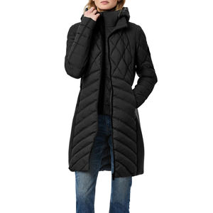 <b>Women</b> Winter <b>Long</b> Puffer <b>Coat</b> Hooded Quilted Jacket Fashion Casual Warm Outerwear Custom Logo OEM ODM Wholesale Supply - Product Image 5
