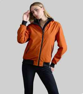 Chaqueta de equitación de invierno para mujer, tejido elástico transpirable, cómoda, cálida y duradera, chaqueta de equitación con logotipo personalizado - Product Image 3