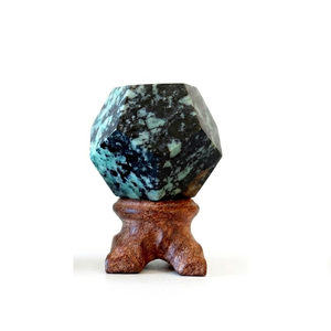 Dodecaedro de Cristal de Alta Calidad, Piedra de Turquesa Africana, Gema Dodecaédrica, Piedra Natural Curativa, Artesanía de Cristal, Mayorista - Product Image 4