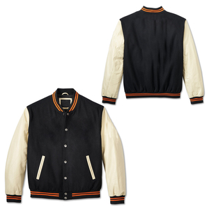 Veste de baseball pour hommes pull vêtements d'extérieur Cardigan jeunesse Hong Kong Style mince été Version noir une pièce vêtements personnalisés - Product Image 6