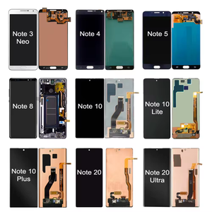 หน้าจอ LCD สำหรับ Samsung Note 4/5/8/9/10 Plus/20 Ultra  จอแสดงผลโทรศัพท์แบบใส  อะไหล่เปลี่ยนหน้าจอ - Product Image 1