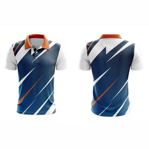 เสื้อเจอร์ซีย์ลำลองของผู้ชายแห้งเร็วระบายอากาศได้ทรงหลวมขนาดพลัสไซส์ออกแบบได้ตามต้องการ - Product Image 1