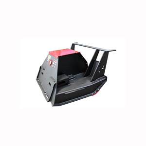 Pailleuse à disques à montage avant pour tracteur pour le contrôle de la végétation défrichage entraînement hydraulique couple élevé et coupe efficace - Product Image 6