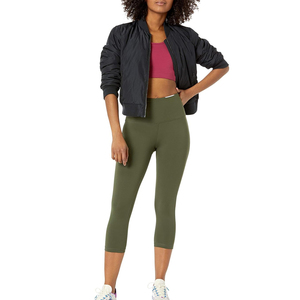 Buttery Soft Yoga <b>Legging</b> <b>with</b> Side <b>Pocket</b> OEM Plain Gym Fitness Slimming Athletic <b>Leggings</b> for women - Product Image 4