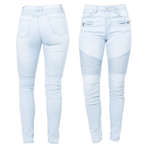 Vente en gros de jeans pour femmes coupe skinny, extensibles, taille haute, écologiques, vintage, longueur cheville, tendance, décontractés, pour tous les jours - Product Image 4