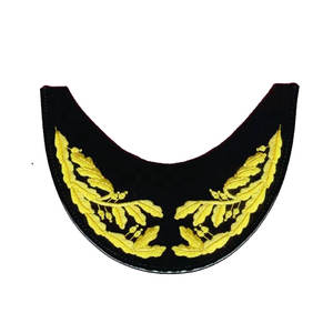 Venta al por mayor de visera de tapa de alambre de lingotes de oro bordado a mano personalizado por SUPER BADGES COMPANY - Product Image 6