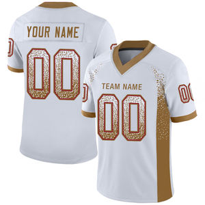 2024 chemises nouveau Design maillot de Football américain respirant taille XL avec logo brodé de haute qualité spécifique pour l'équipe américaine - Product Image 3