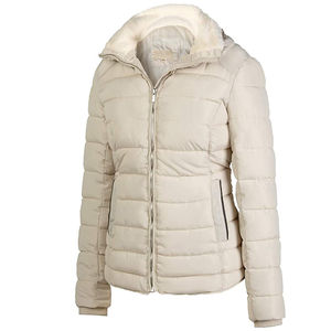 Meilleure qualité Ming nouveautés femmes vêtements d'hiver Outwear épais doudoune fermeture éclair col roulé vers le bas bulle manteau respirant - Product Image 2