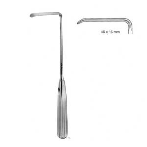 <b>Precise</b> Surgical <b>Tool</b> for Surgeons Manual Power Source Wholesale Reliable Durable 46x16mm Sauerbruch Retractor - Product Image 6