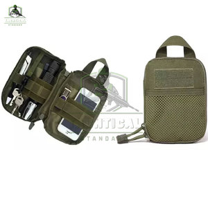 Pochette tactique confortable en tissu nylon durable avec un design pratique pour une utilisation en extérieur, voyage, camping et transport quotidien - Product Image 4