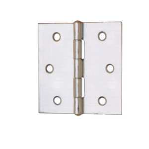 Cerniera Quadrata con Perno Fisso in Acciaio Zincato mm. 40 - Product Image 1