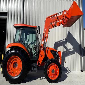 Cargador Frontal de Alta Calidad para Tractor Agrícola M7060 4WD, Motor de 80HP con Transmisión por Engranajes, Caja de Cambios Incluida, Garantía de 3 Años, Disponible Ahora - Product Image 6