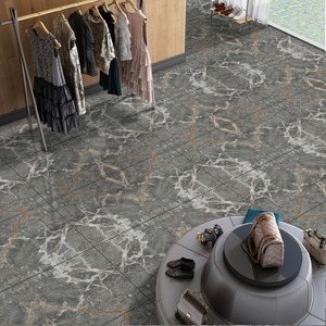 Calacatta Grey 600x1200mm Porcelain Tiles Marble Look Polished Hotel Interior Floor and Wall Ceramics - Product Image 4