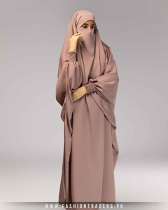 Vestido musulmán de una pieza de tela de poliéster transpirable de calidad superior Jilbab al por mayor hasta el suelo Abaya con entrega rápida - Product Image 4