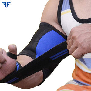 High Quality Non-Slip Elasticated <b>Wrist</b> Wraps for Fitness Cross Training Gym Workout Neoprene Powerlifting <b>Support</b> <b>Thumb</b> Loop - Product Image 5