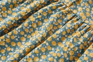 Alta calidad K-bordado ODM otoño ecológico lavable verde impreso patrón ahumado ropa para niños monos de bebé - Product Image 6