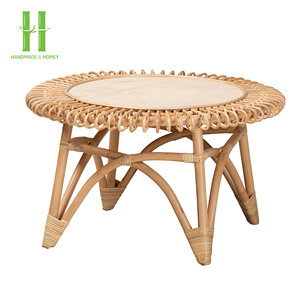 Nouvelle arrivée Table basse en rotin moderne tissée à la main Durable Écologique pour salon Vente en gros au Vietnam - Product Image 5