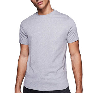 Camisetas en blanco ajustadas para hombre, ropa de calle de alta calidad, camisetas bordadas personalizadas, camisetas OEM - Product Image 2