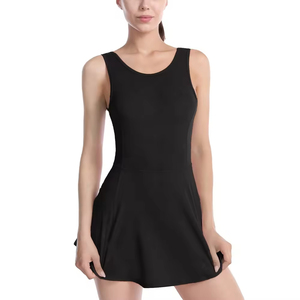 Ensemble d'uniformes de tennis unisexe Jupe Top 100% Polyester Séchage rapide Respirant pour les équipes sportives Jeux de plein air Entraînement professionnel - Product Image 5