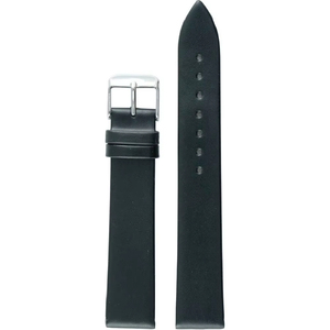 Bracelet de montre intelligent unisexe 701 en cuir noir de luxe avec boucle en acier inoxydable, souple et réglable, pièce de rechange pour montre - Product Image 1