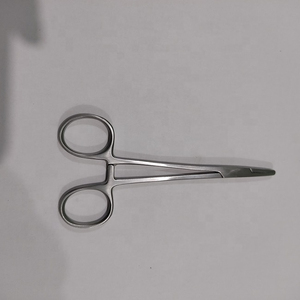 Porte-aiguilles Mayo Hegar, pinces manuelles en acier inoxydable, 12,5 cm, à usage unique, ensemble d'instruments chirurgicaux de classe II, haute qualité, OEM - Product Image 4