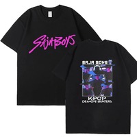 T-shirt à manches courtes pour homme, coupe ample, personnalisable, écologique, 260g, 100% coton, style streetwear pour homme et femme