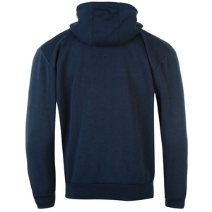 Veste zippée à capuche en molleton de coton multicolore de qualité supérieure pour hommes, veste zippée douce avec broderie 3D, manteau d'hiver teint en plaine - Product Image 2