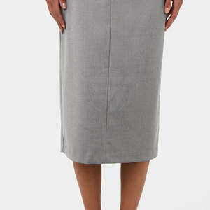 Falda de Trabajo Elástica y Transpirable 100% Algodón para Mujer, Ropa Profesional de Oficina, Tallas Grandes hasta 5XL, Ropa Corporativa Formal para Dama - Product Image 6