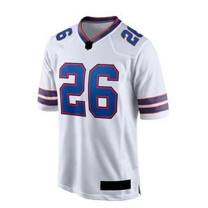 Camiseta de Fútbol Americano Personalizada de Manga Corta, Transpirable, con Impresión Digital de Alta Calidad, con Número y Nombre del Equipo - Product Image 1