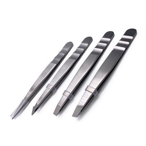 Prix de gros pince à épiler avec logo personnalisé pince à épiler à sourcils en acier inoxydable - Product Image 6