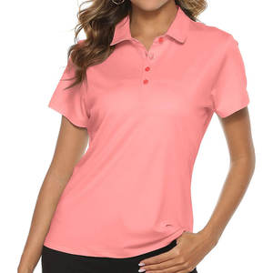 Ropa informal, camiseta Polo para mujer, las mejores cosas, los mejores diseños, la mejor calidad, camiseta Polo para mujer totalmente personalizada con media manga - Product Image 1