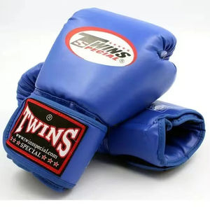 Guantes de entrenamiento de boxeo profesional de gran calidad, diseño personalizado, guantes de boxeo de cuero real, guantes de boxeo de cuero baratos a la venta - Product Image 1